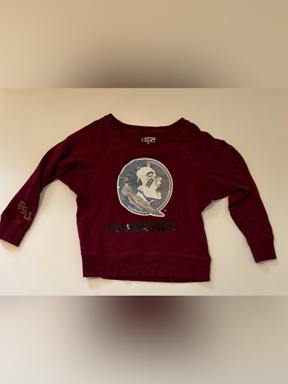 Florida State Maroon Women's Graphic Sweatshirt